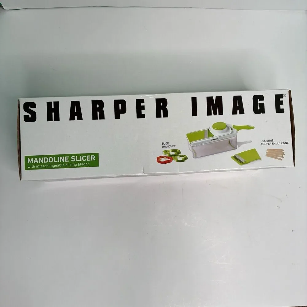 Sharper Image Mandoline Slicer With Interchangeable Slicing Blades Brand New